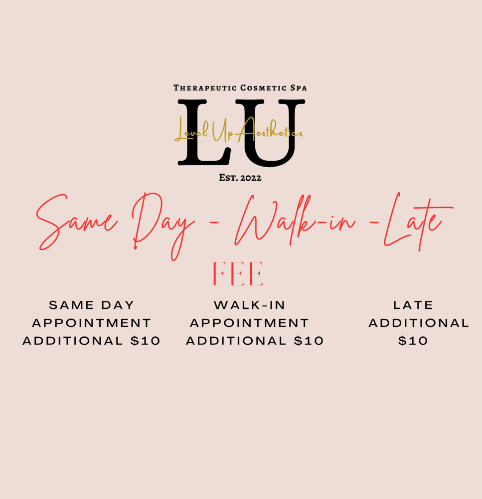 LATE FEE - or- Same Day App FEE