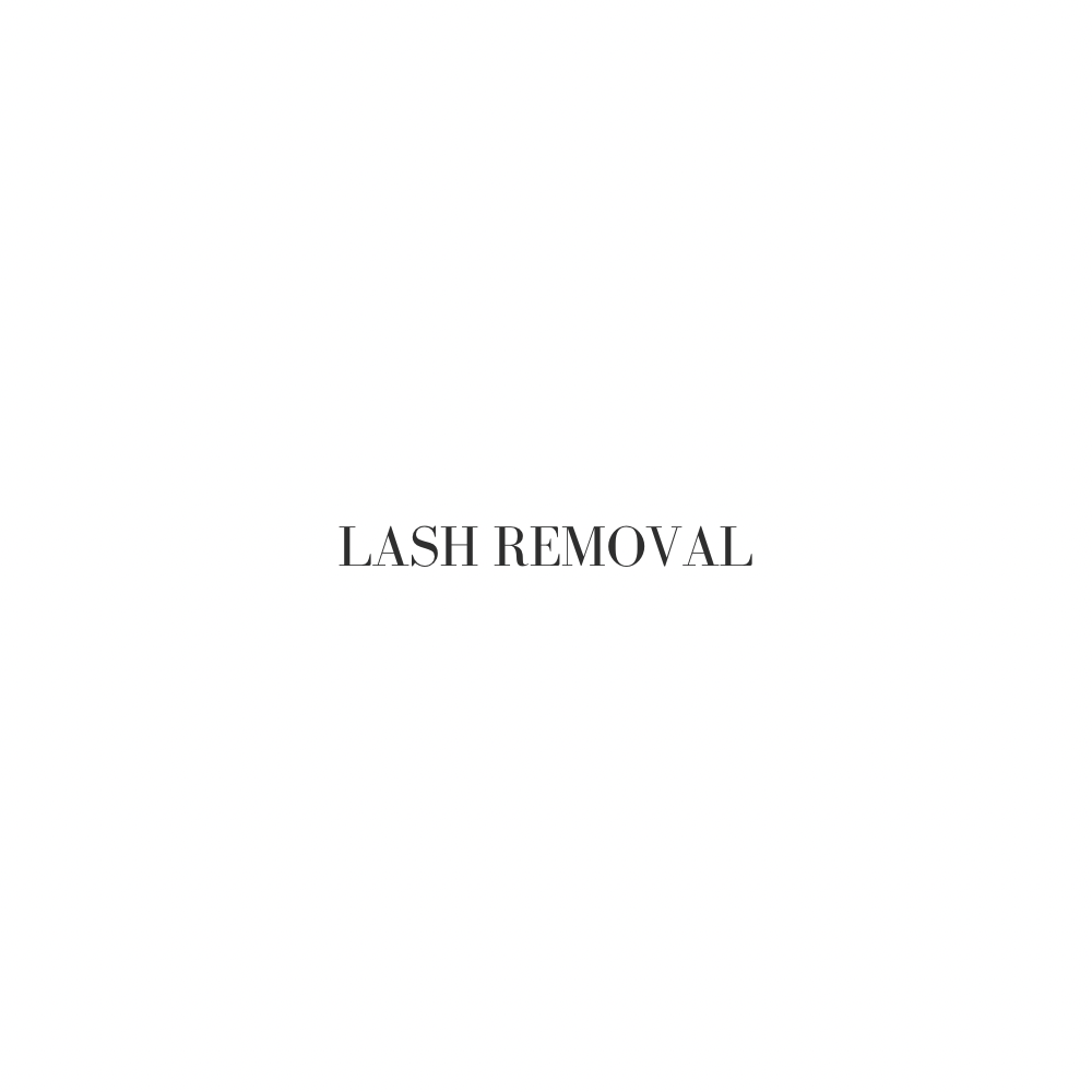 Lash Removal