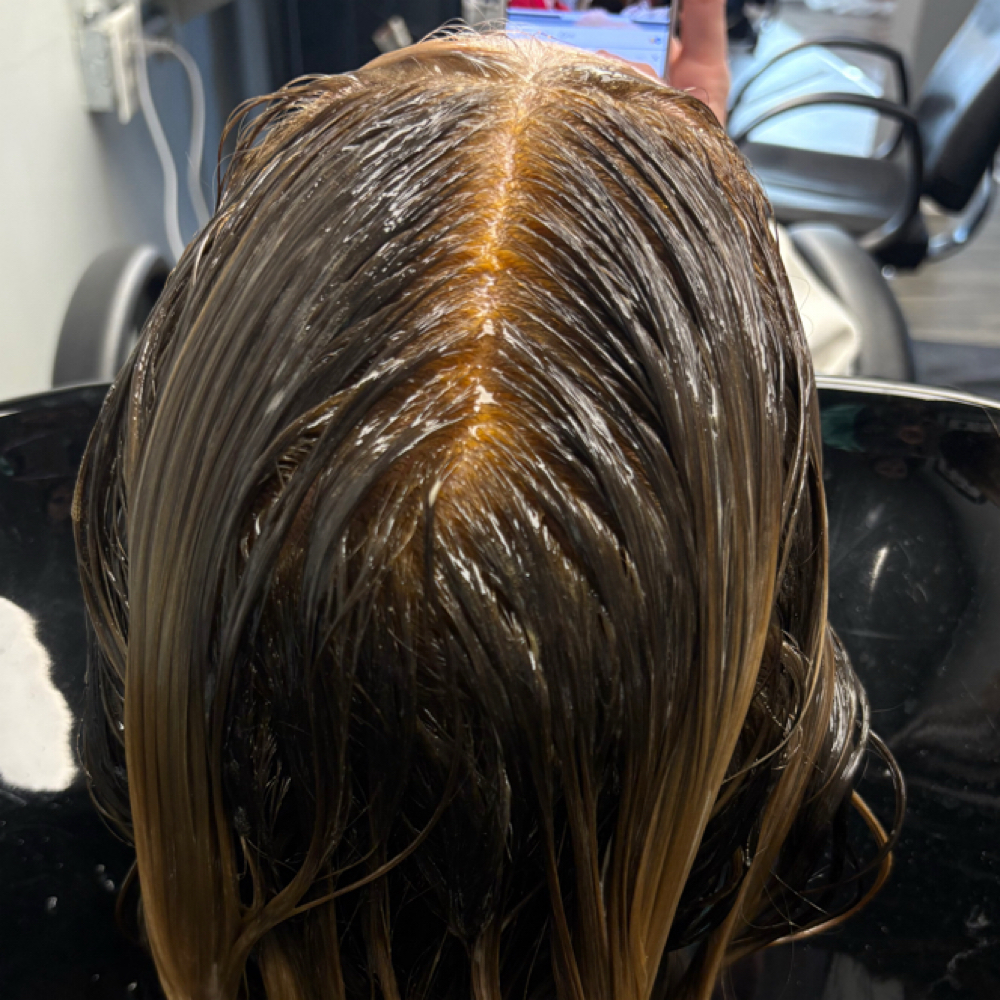 All over color at Hair by Brooklynn in Flat rock, MI