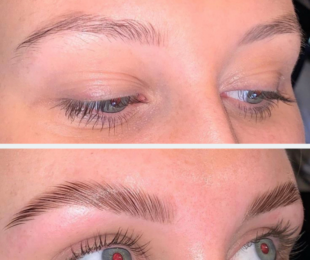 Brow Lamenation With Tint