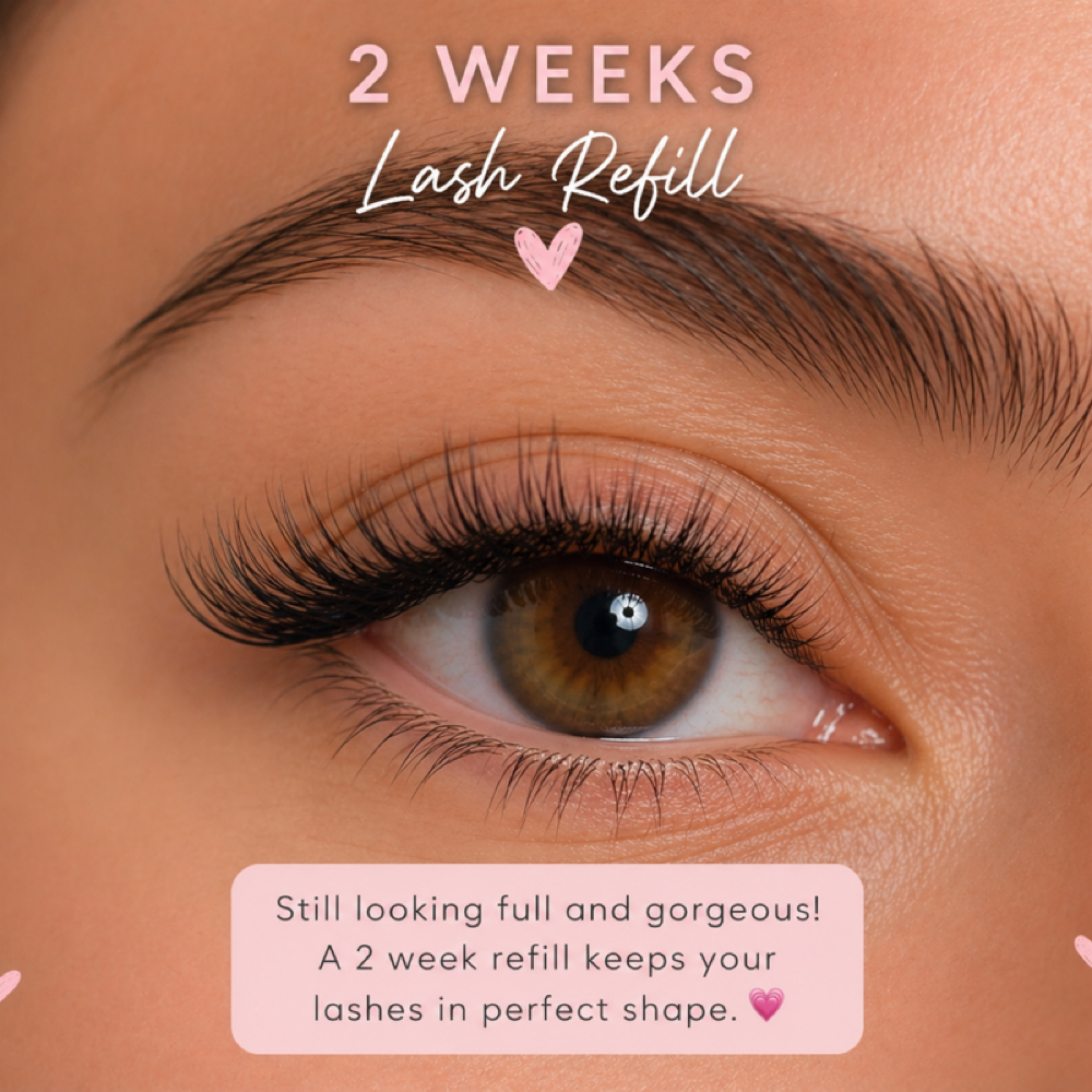 2 Week Eyelash Extensions ReFill at Speak Now Lashes in Kingman, AZ