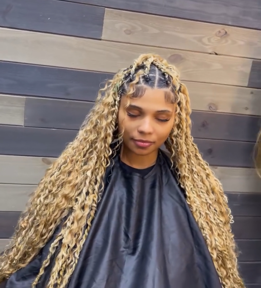 Medium Knotless Passion Twist at TheHairAllure in Indianapolis, IN