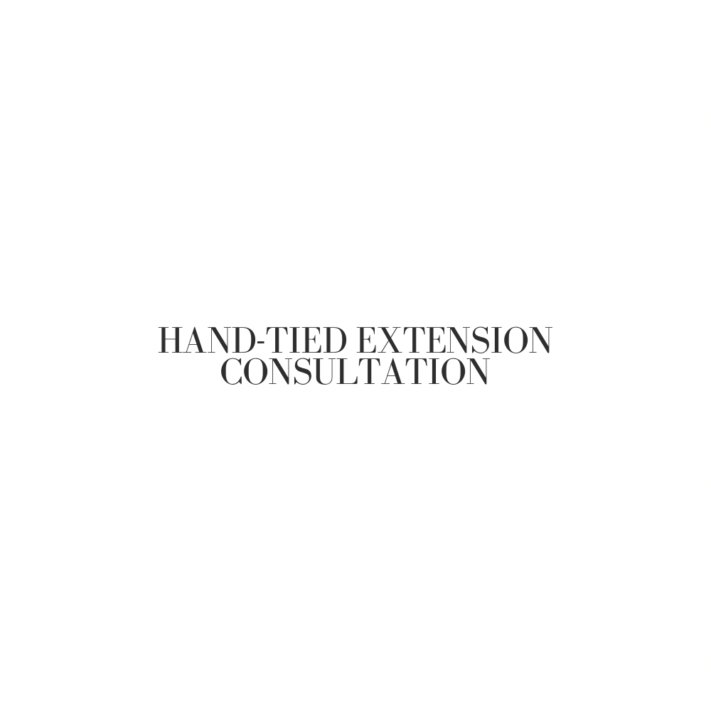Hand-Tied Extensions Consultation