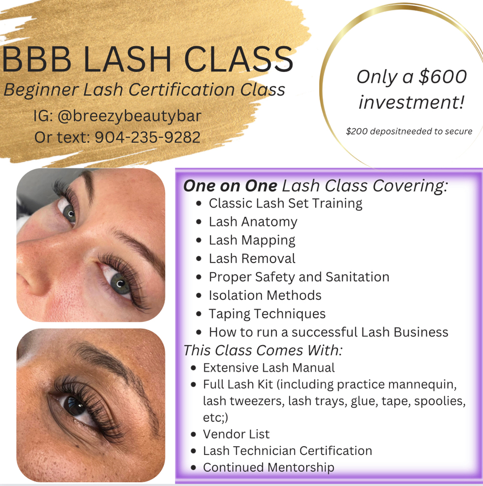 Beginner Lash Class