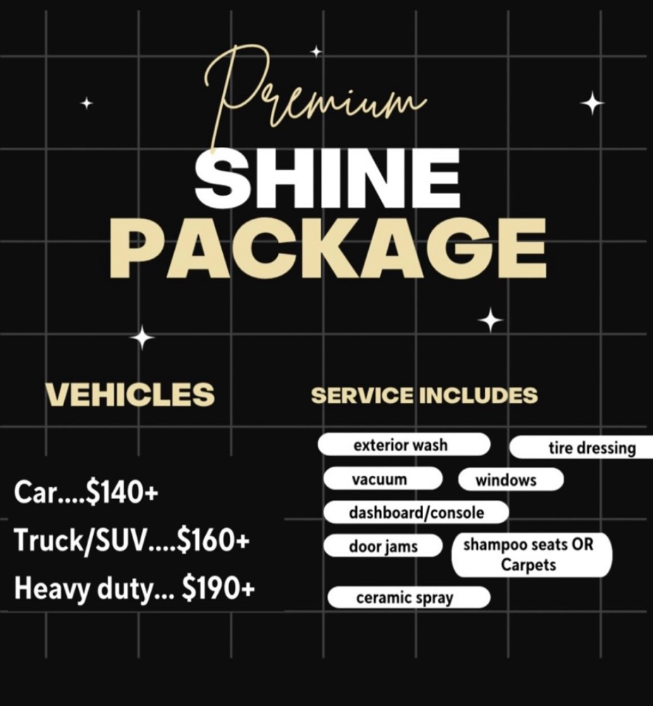 premium shine package