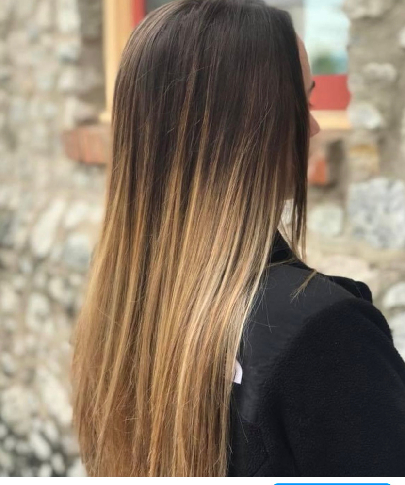 Ombre/balayage/Hand Painted