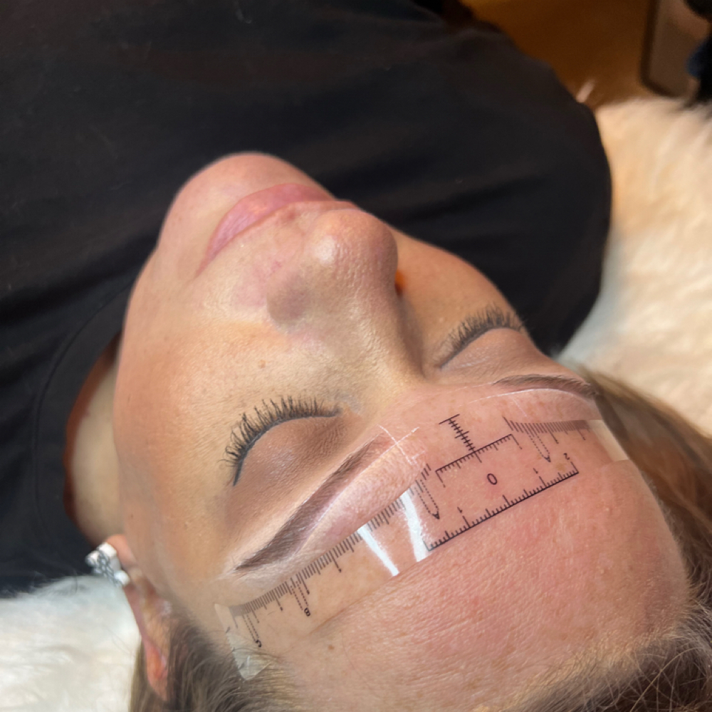 Ombre Powder Brows Touchup at INKED BY KT in Lexington, NC