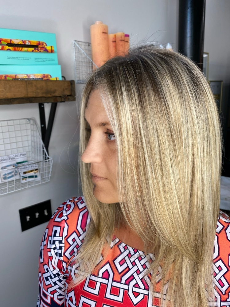 Partial Highlight (face frame foil￼ing