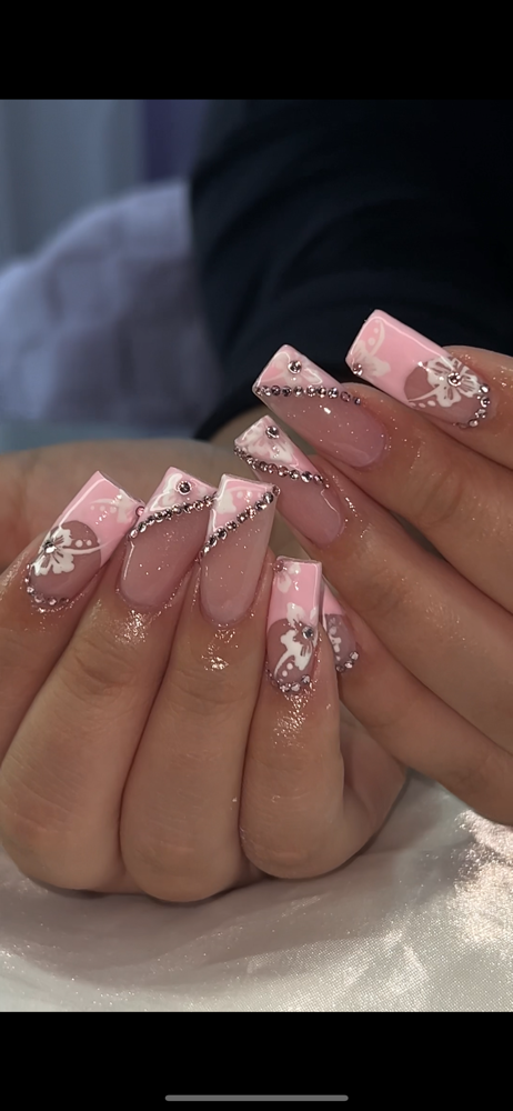 LONG Acrylic Nails