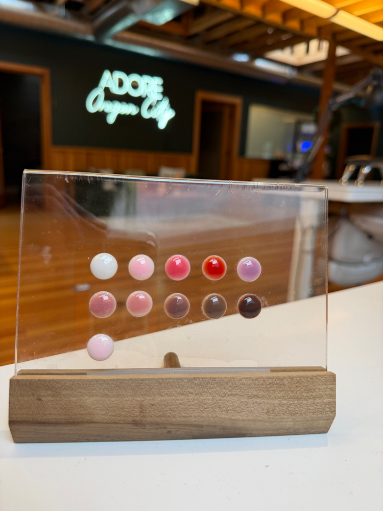 Russian Mani + Tinted Base