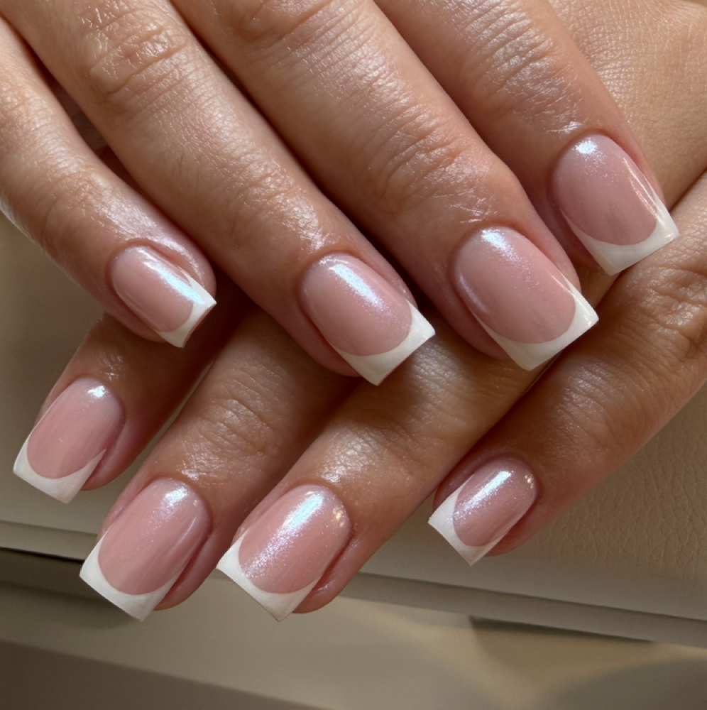 French Gel Polish at Nail Evolution in Reston, VA