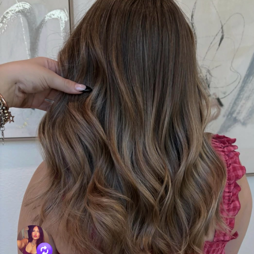 Curls- Style Added To Service at Gloss Salon & Co in Prosper, TX