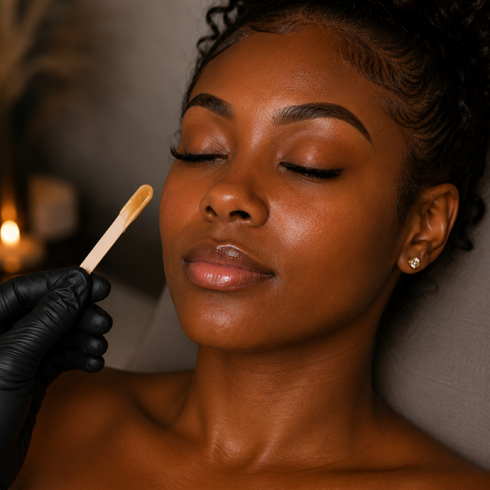 Full Face Wax at Melanin Glo By Janay in Gatesville, TX