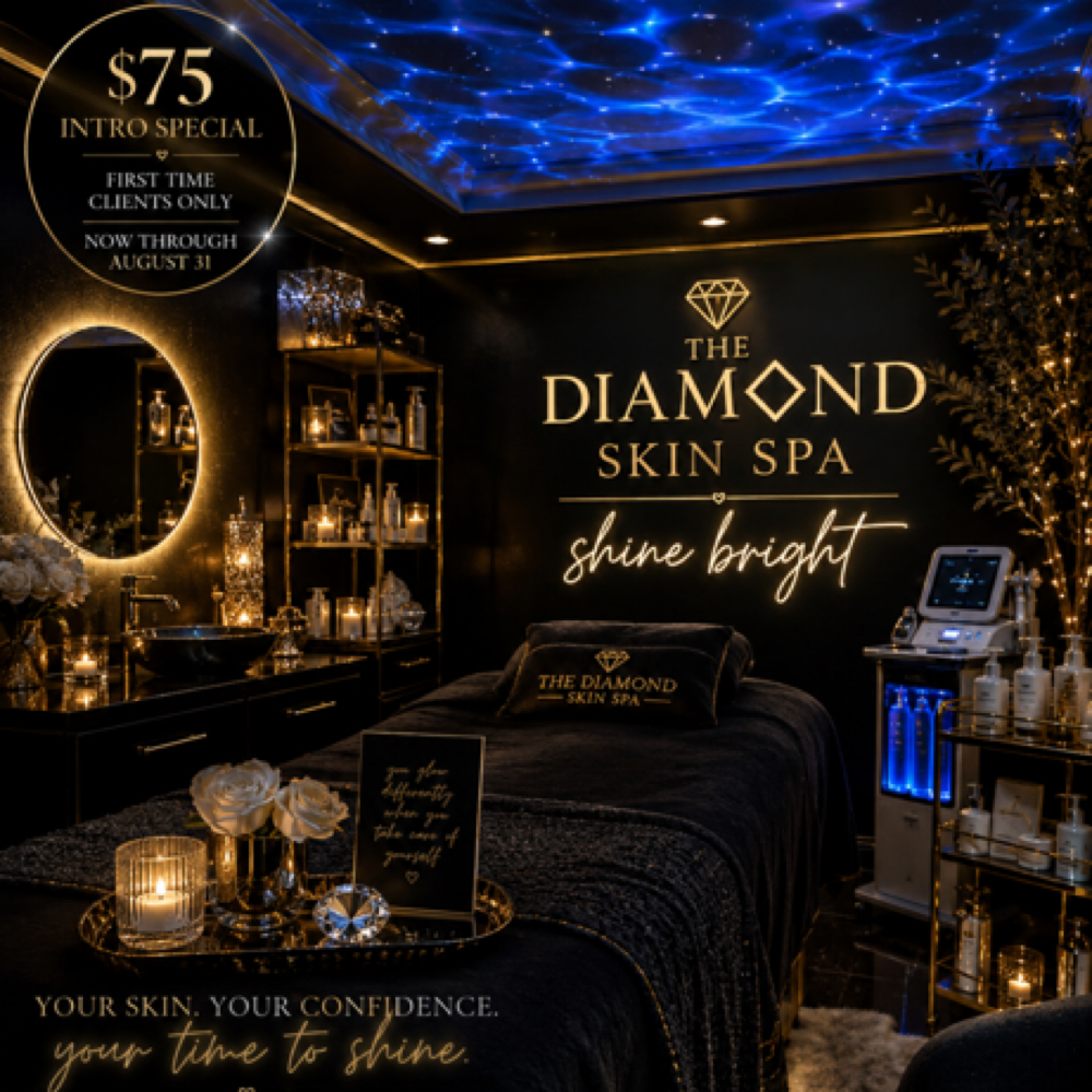 First Time Facial💎 at The Diamond Skin Spa in Plymouth, MA