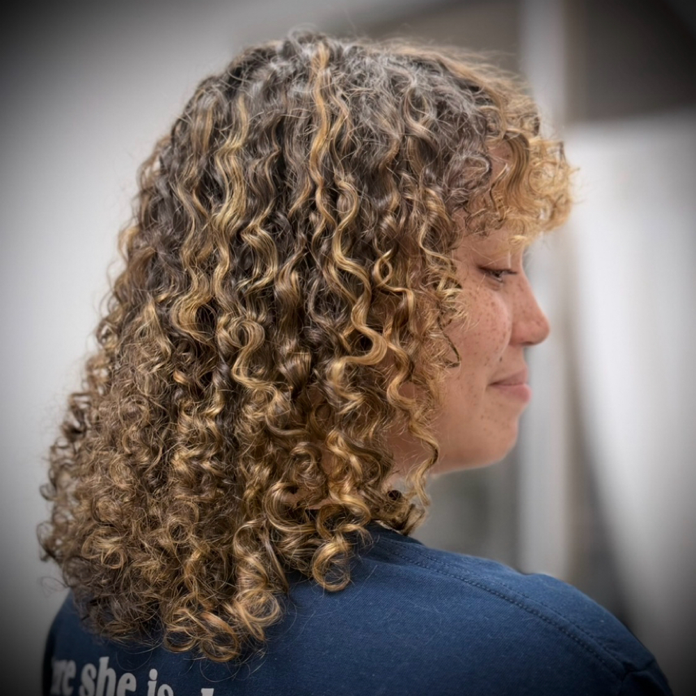 PINTURA HIGHLIGHTS at Justice Rivera ®️ | Master Curly Hair Specialist | Lansdale PA in Lansdale, PA