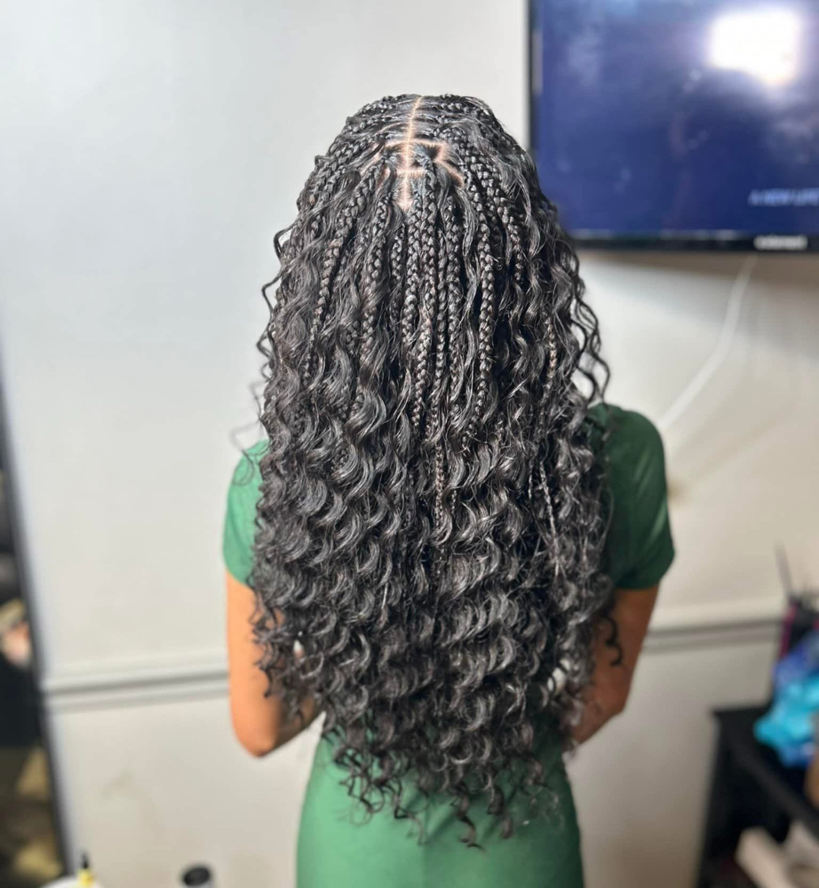 Small Mid-Back Knotless