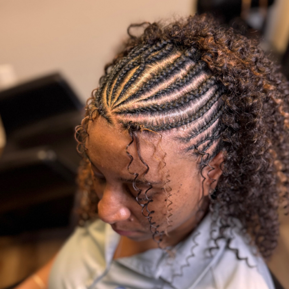 Natural Fulani Braid +Crochet at MsRuthStyles in Lawrenceville, GA