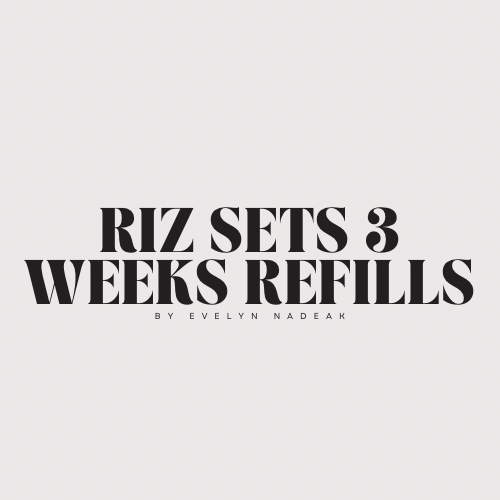 Riz Sets 3 Week Refill✨
