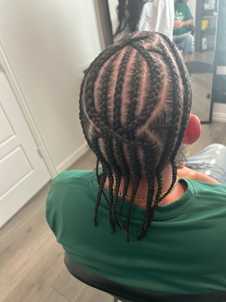 Cornrows w/Designs
