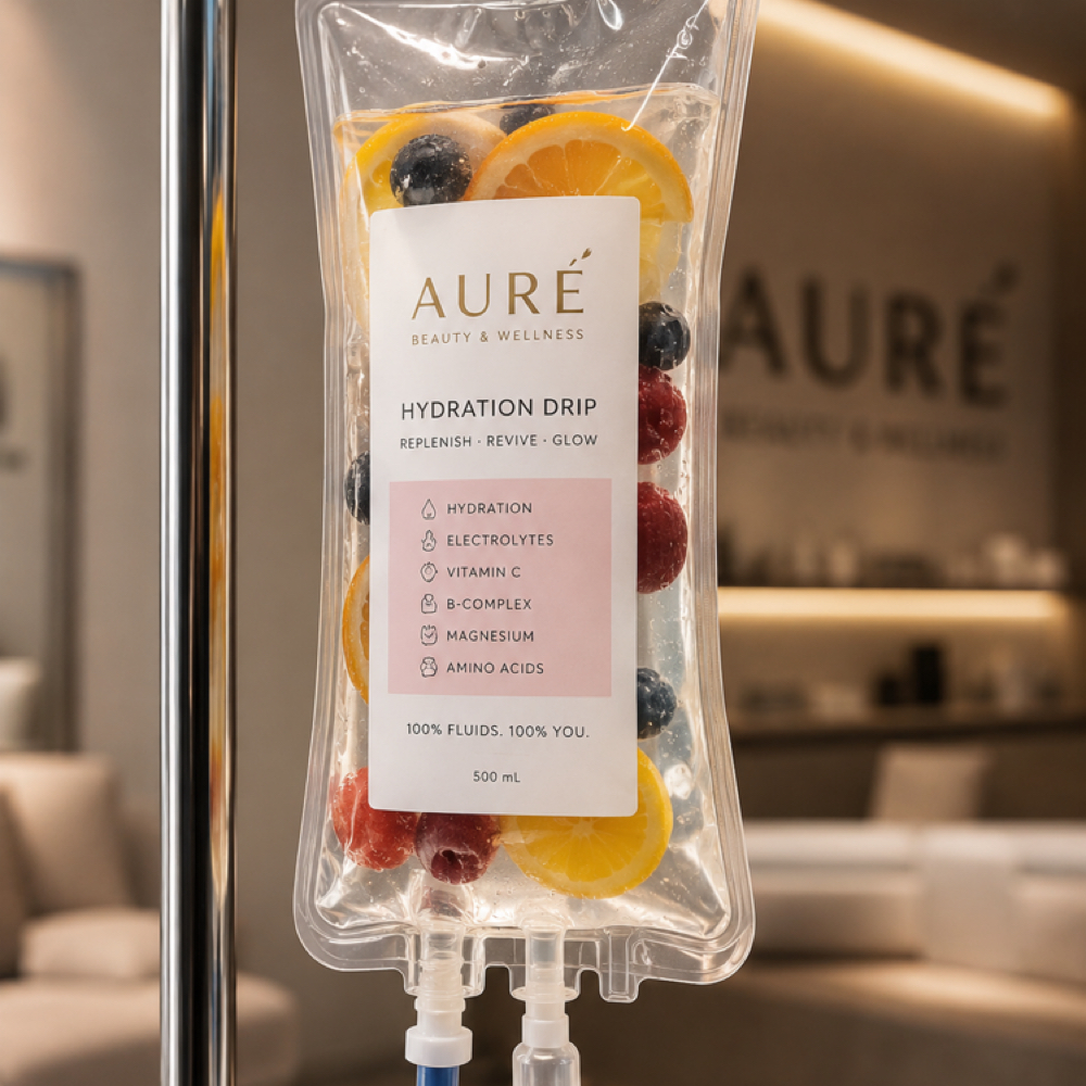 Quench Hydration IV Infusion at Auré Recovery & Beauty in Canandaigua, NY