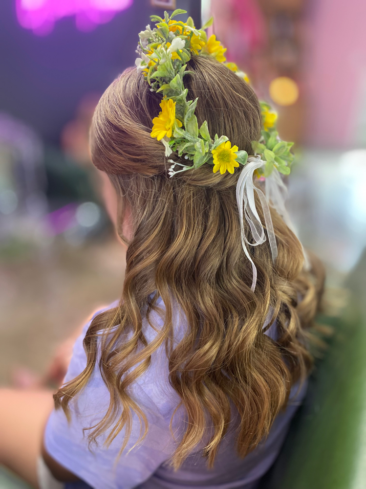 Flower Girl Hairstyle