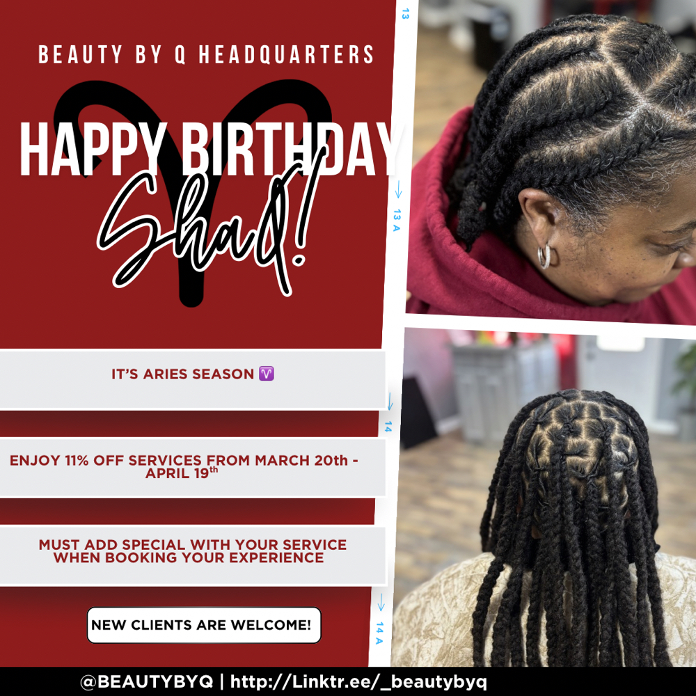 11% OFF ALL SERVICES at Beauty By Q🌿 in Kent, OH