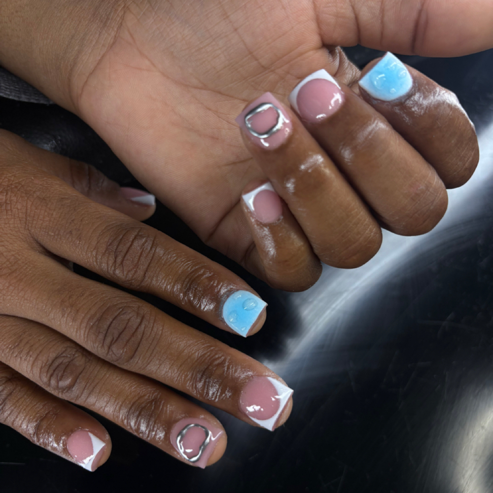 Acrylic Overlay at Invy The Nail Bar in Little Rock, AR