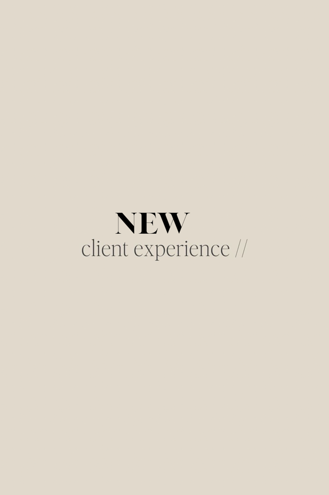 NEW CLIENT Full Set