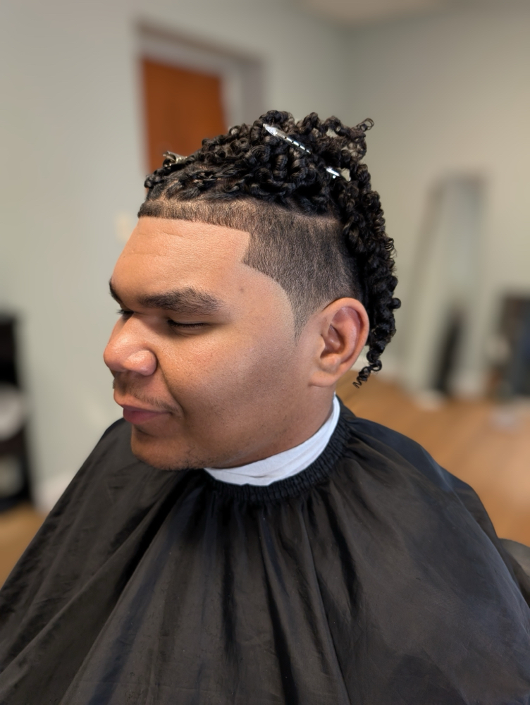 Line Up (No Fading) at Cee’s Barber Studio in Sellersburg, IN