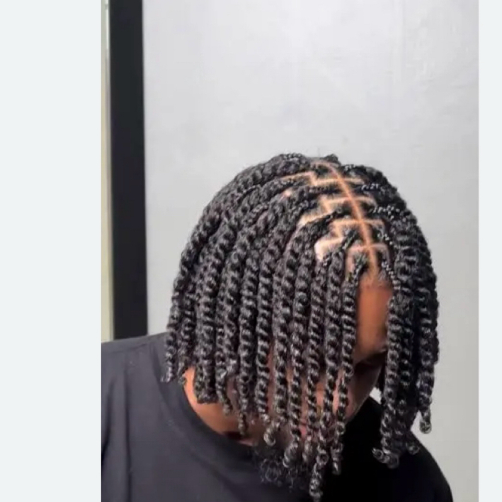 TWO -STRANDS TWIST at Glam Braids in Marietta, GA