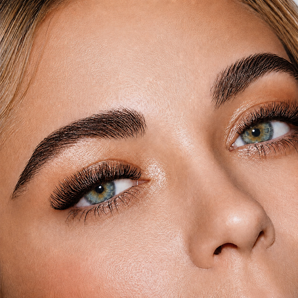 Simple Eyes & Brows Makeup Applicat at Weston Lashes in Weston, FL