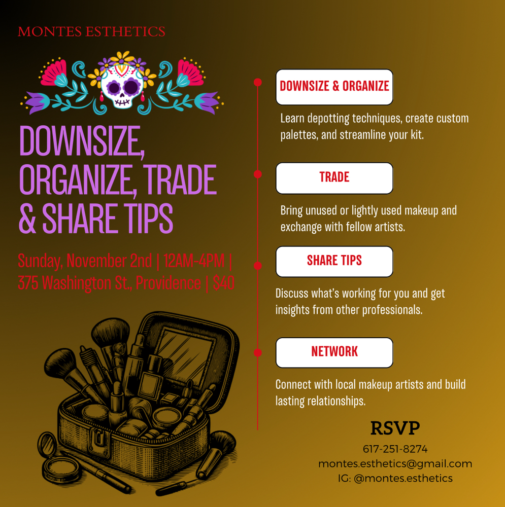 DOWNSIZE, ORGANIZE, TRADE & SHARE T