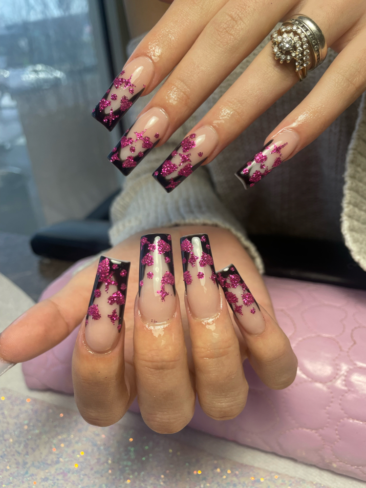 Full acrylic long set