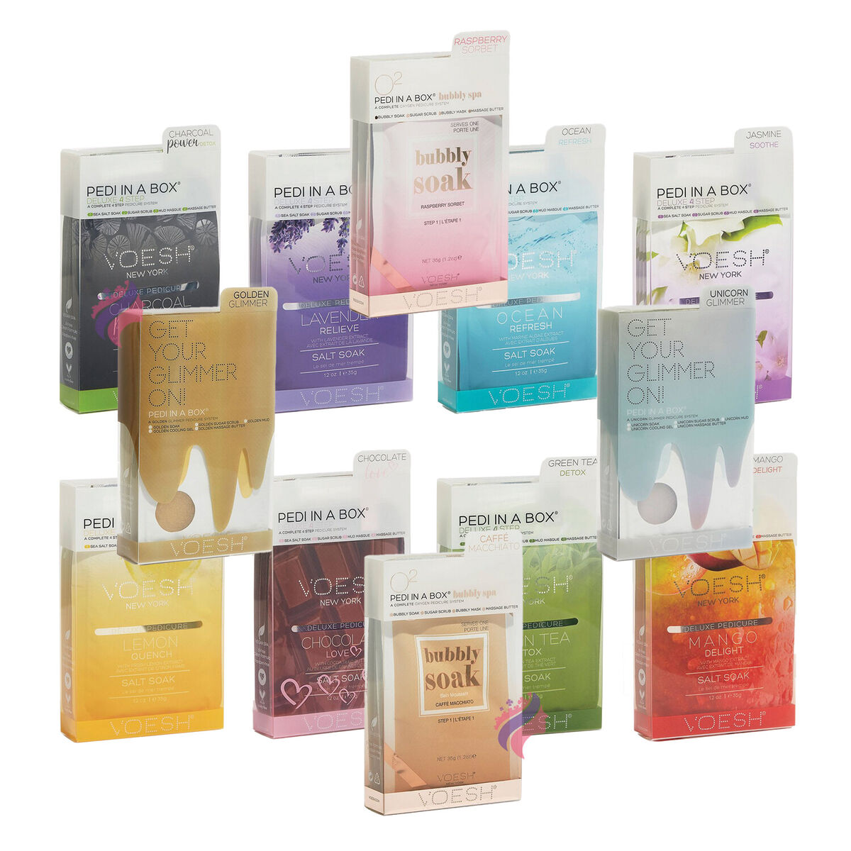 Voesh Natural Pedicure at Bella Nail Spa in Aurora, IL