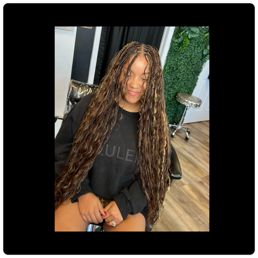 Boho Knotless Braids (Babe Braids)