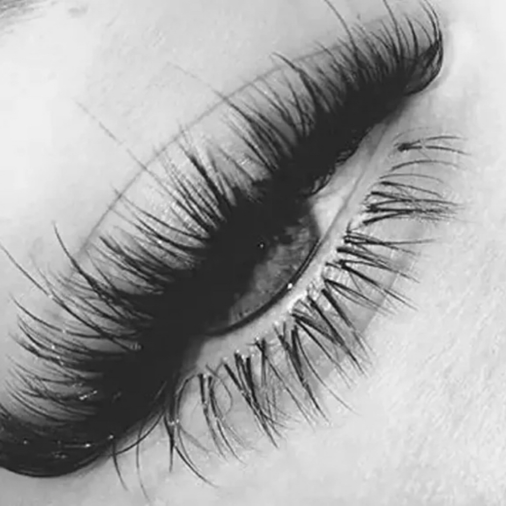 Bottom lash extensions at Shaysbeautylab in Lewiston, ID