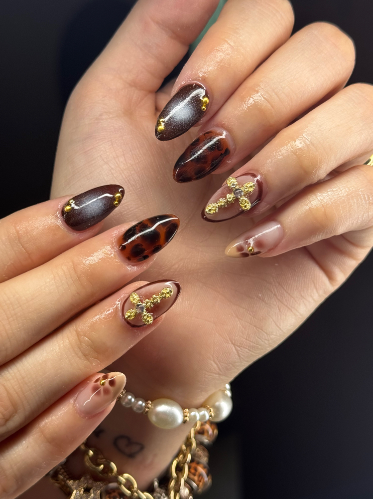 Gel-x Tier 3 Design at Nails By Alita in Cambridge, MN