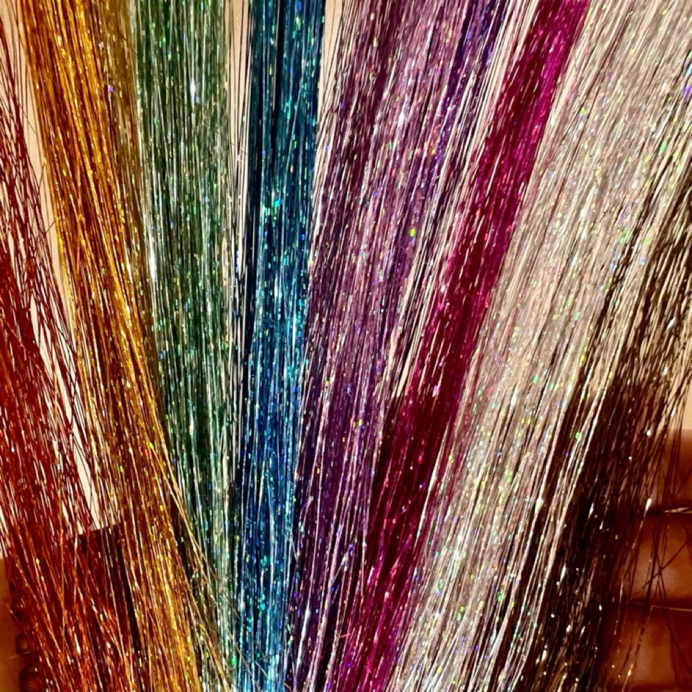 HAIR TINSEL at Hairstylist Jaime in Worcester, MA