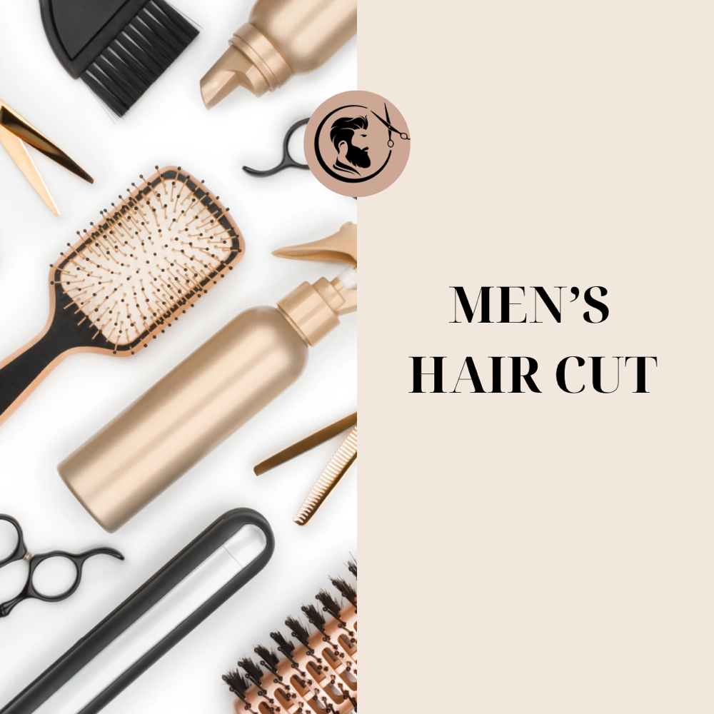 Men’s Hair Cut + Blow Out/ Styling