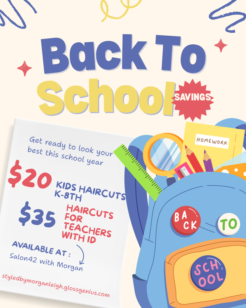 Back to school Haircuts