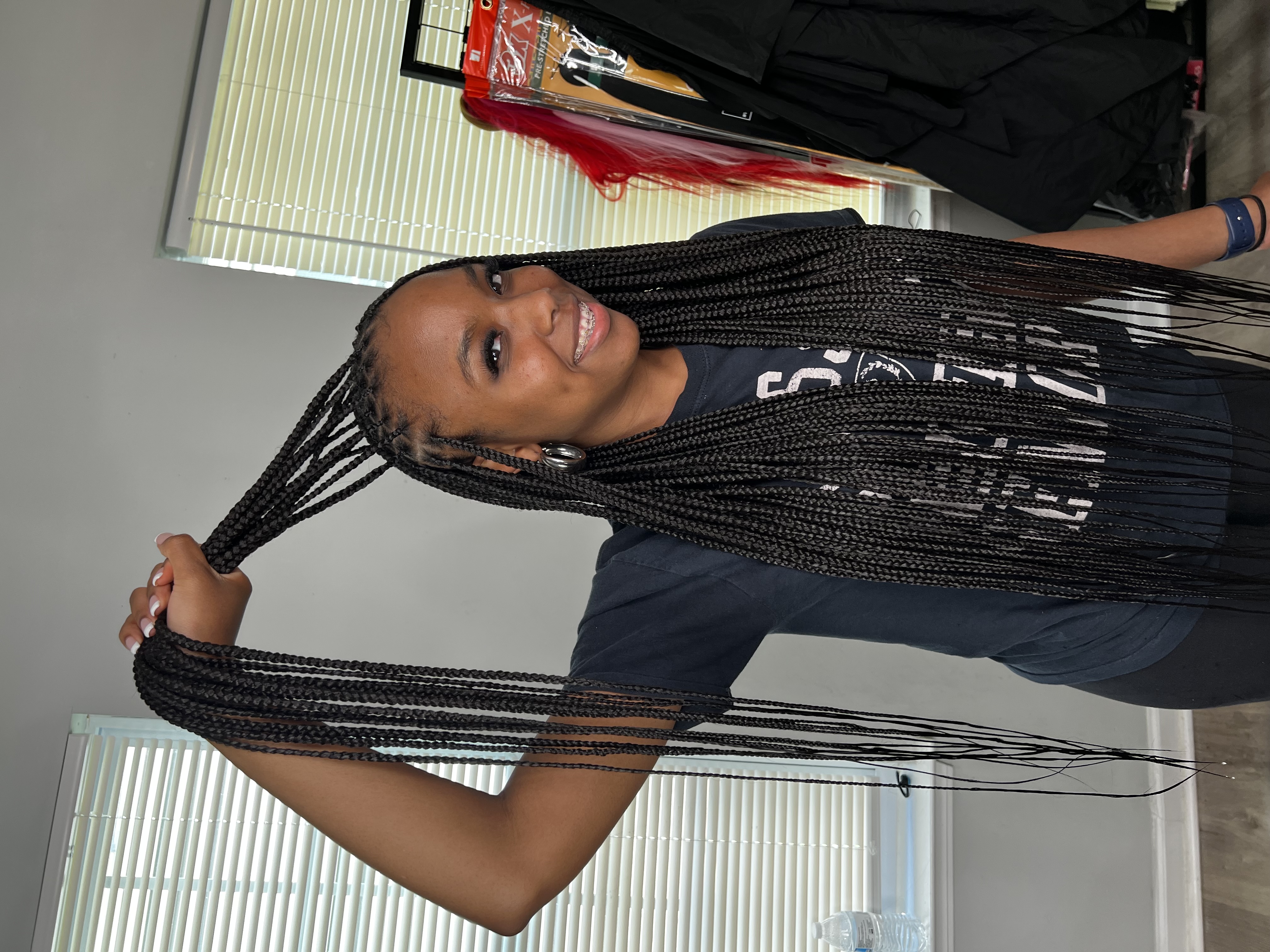 SMALL KNOTLESS / BOX BRAIDS at Celia Braids in CHARLOTTE, NC