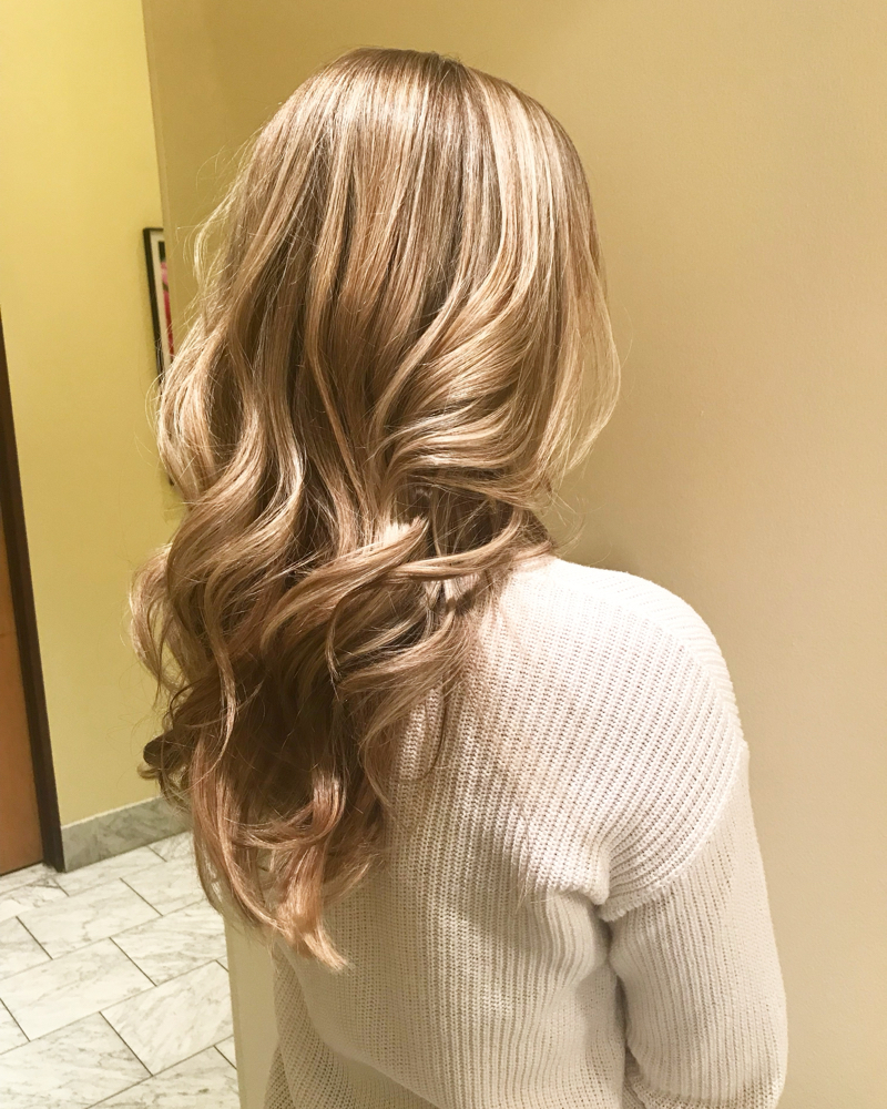 Curling iron style/Flatiron Style