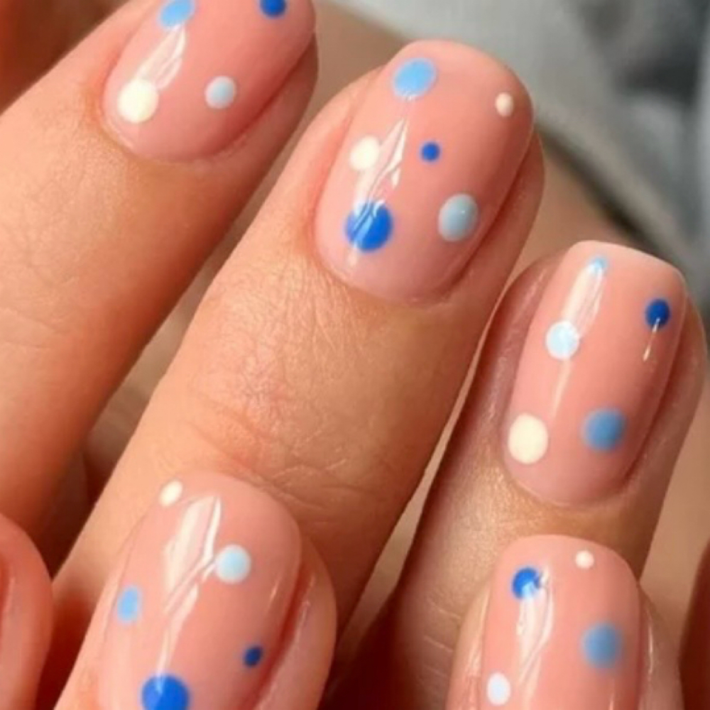 Hard Gel Overlay - Natural Nail at D’s Nails in Spokane, WA