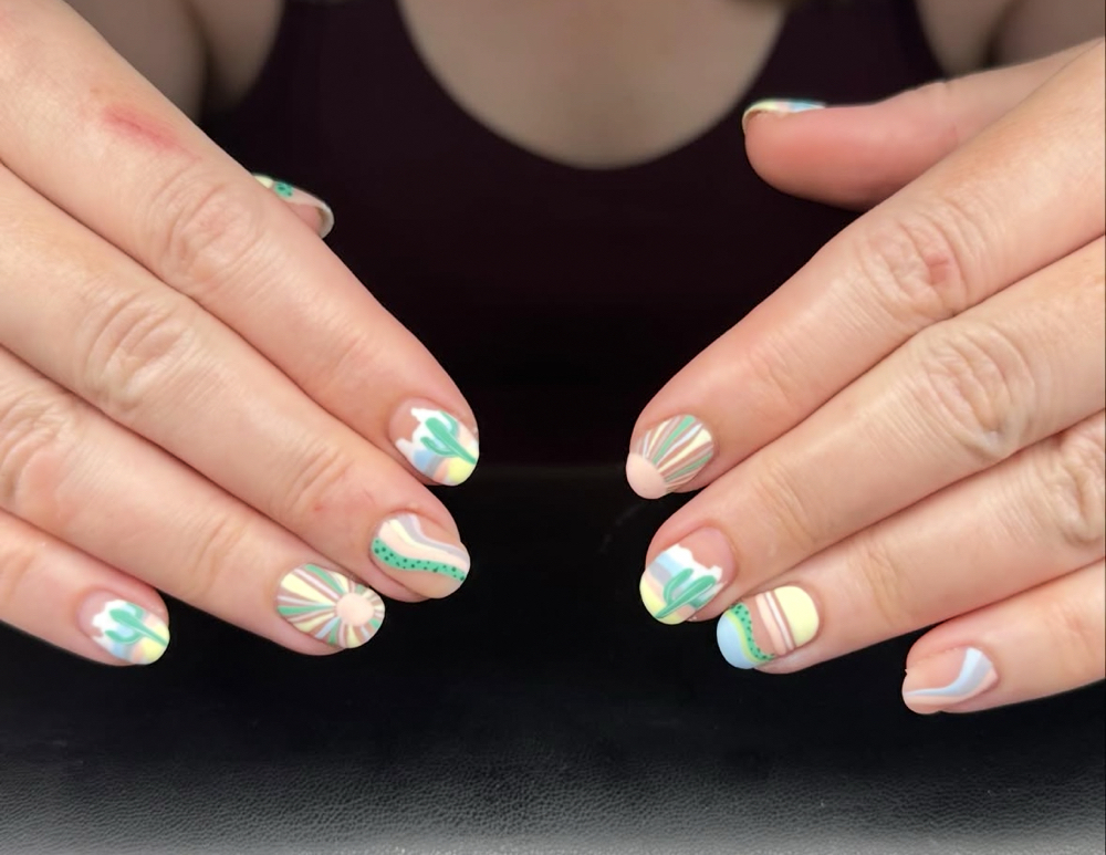 Intricate Nail Art