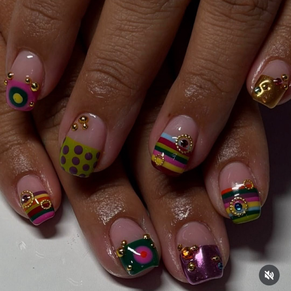 Hard Gel (Tier Two Art) at Tabby's Nail cabby in lakewood, OH