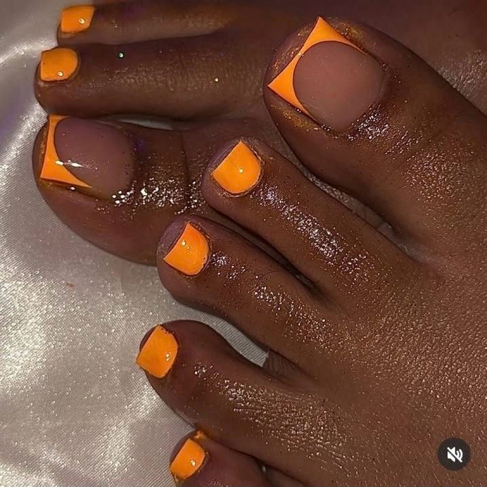 Full Set Acrylic - Feet at Tabby's Nail cabby in lakewood, OH