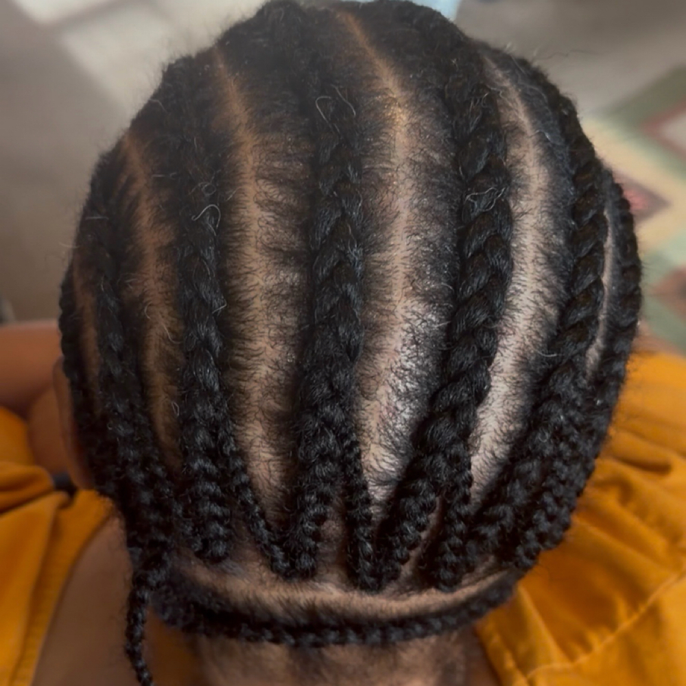 Braid Down/ No Hair Added at MarkUrBeauty in Marietta, GA