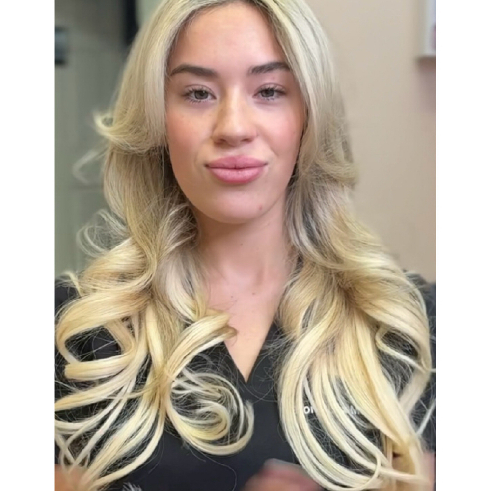 Blowout With Extensions Styling at TressesByTreseme in Braintree, MA