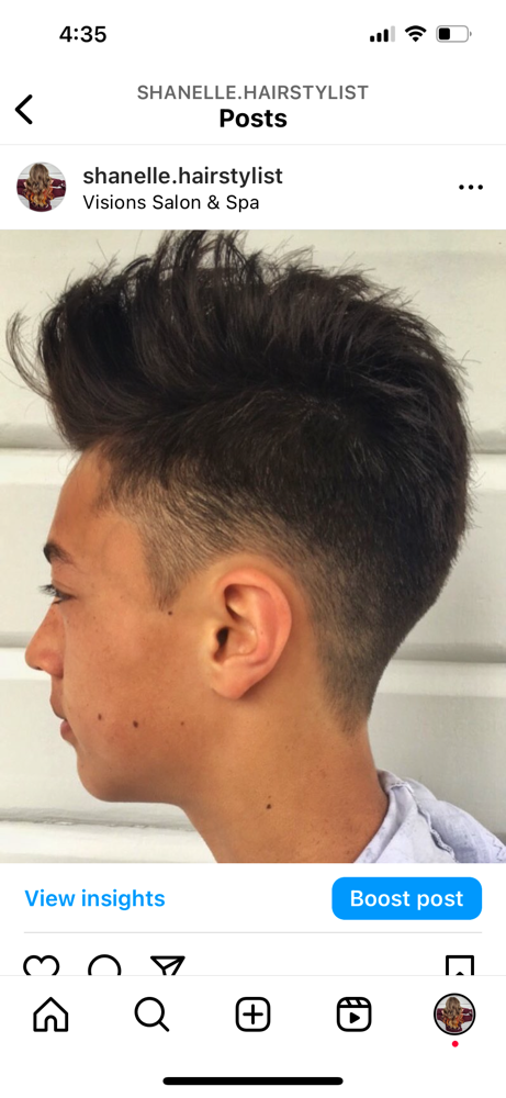 Mens Cut
