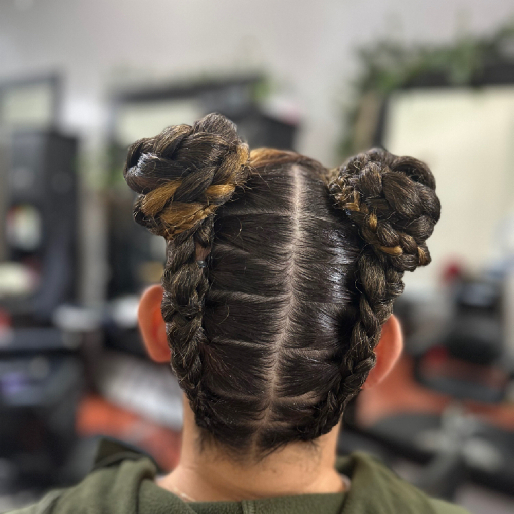 Braids at Hair studio 212 in Salinas, CA